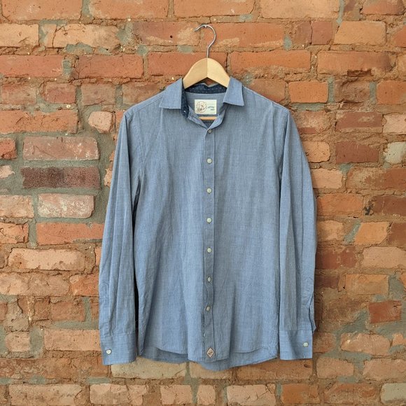 Simon Carter London Men's Button Down Shirt - Picture 2 of 9